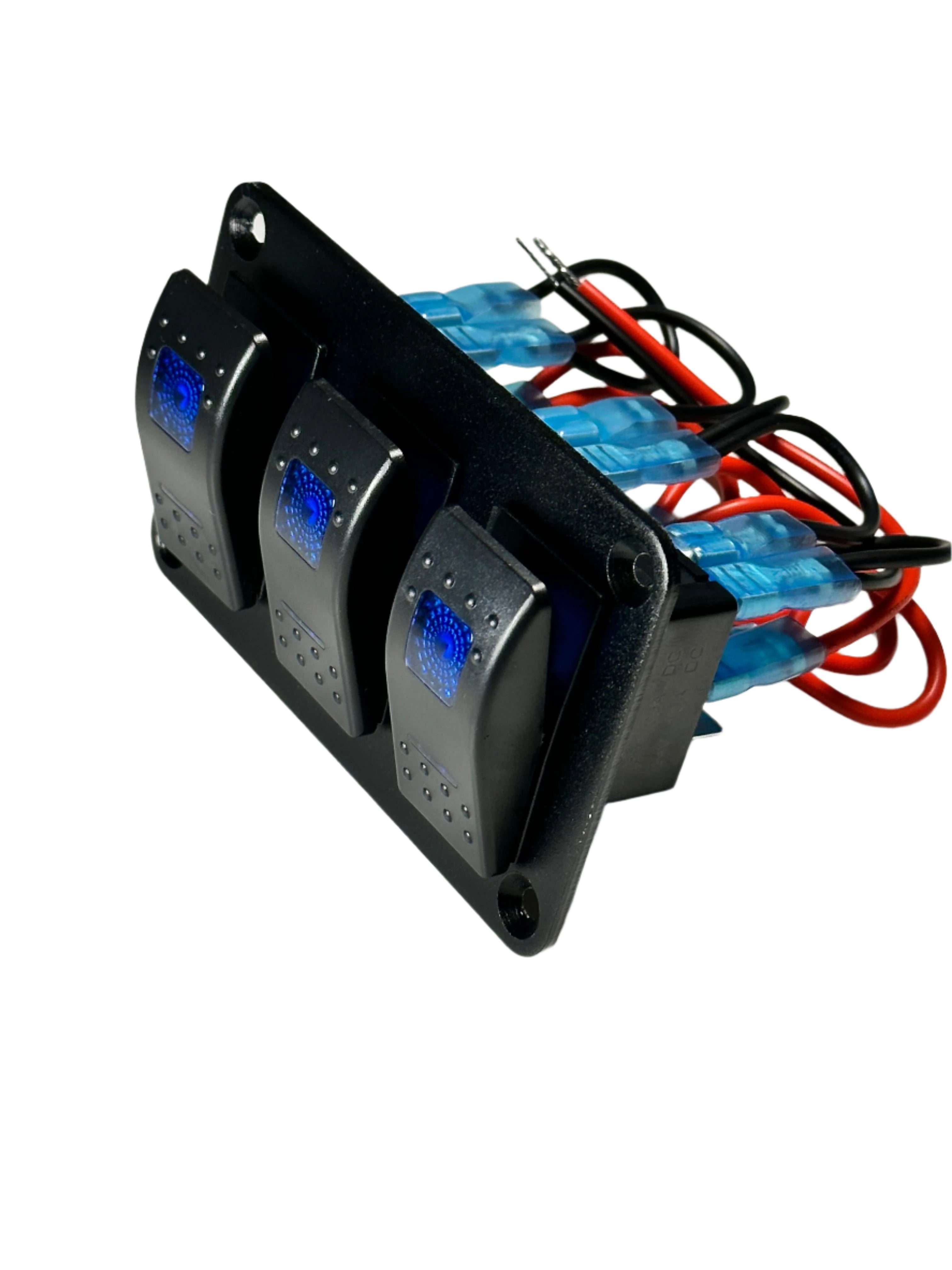 3 Rocker Switch Panel