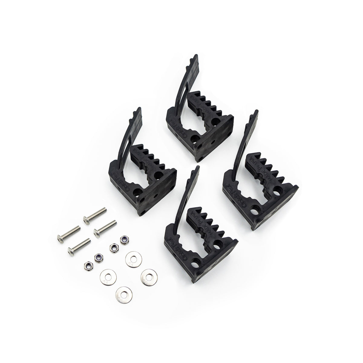 Genuine QuickFist Mini Rubber Clamps - Shovel Axe Holder - 16-32mm