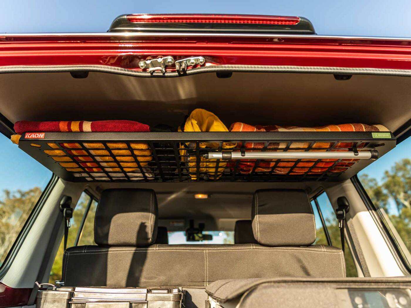 Standalone Rear Roof Shelf to suit Toyota Land Cruiser LC76