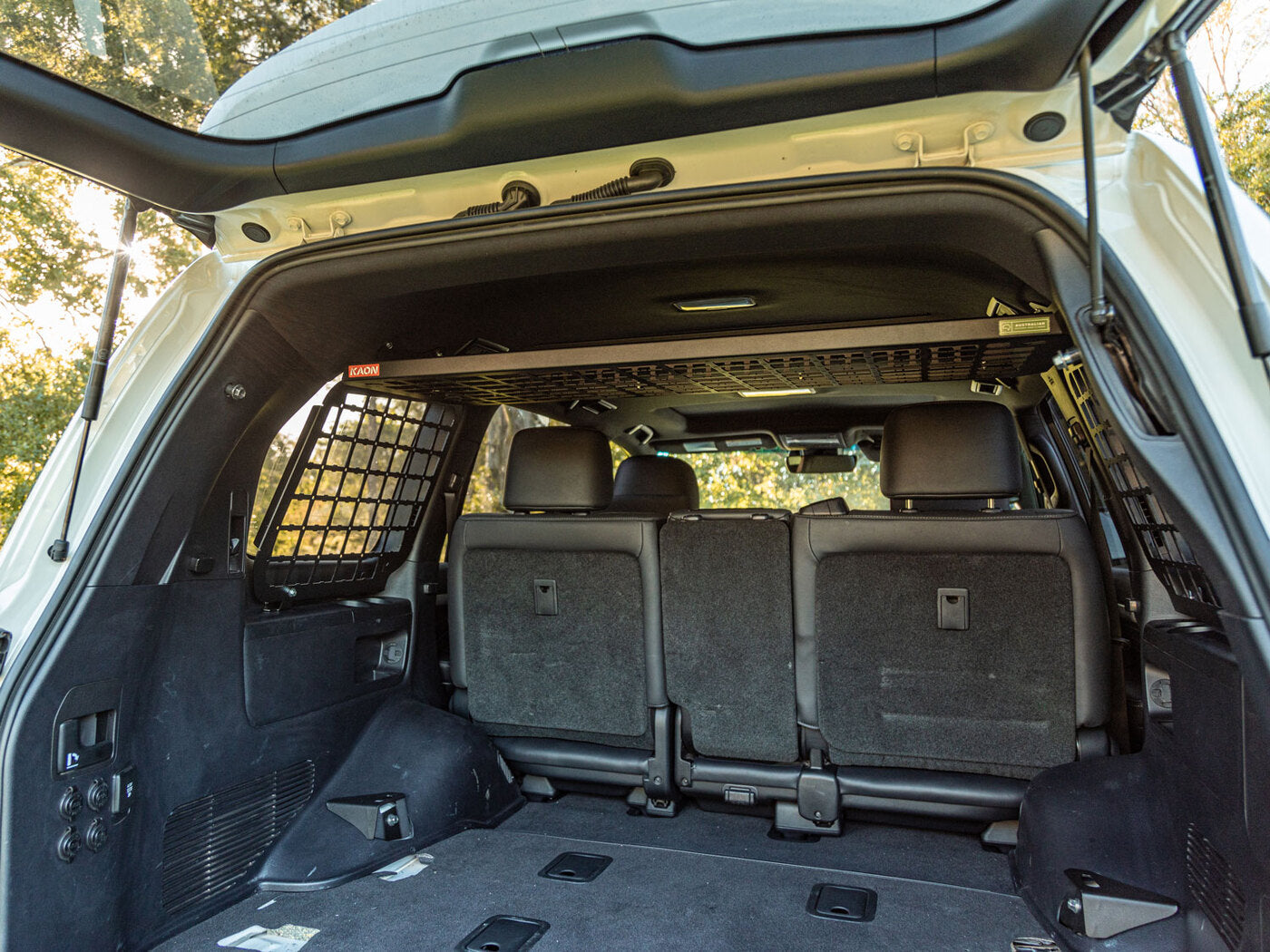 Standalone Rear Roof Shelf to suit Toyota Land Cruiser LC200