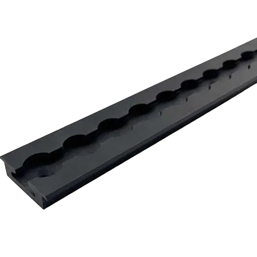 Recess Mounted Aluminum Airline L-Track Flush Cargo Tie-Down Rail