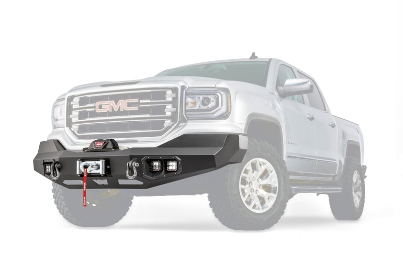 WARN - Ascent GMC/Chevy 1500 MY16+ Front Winch Bumper