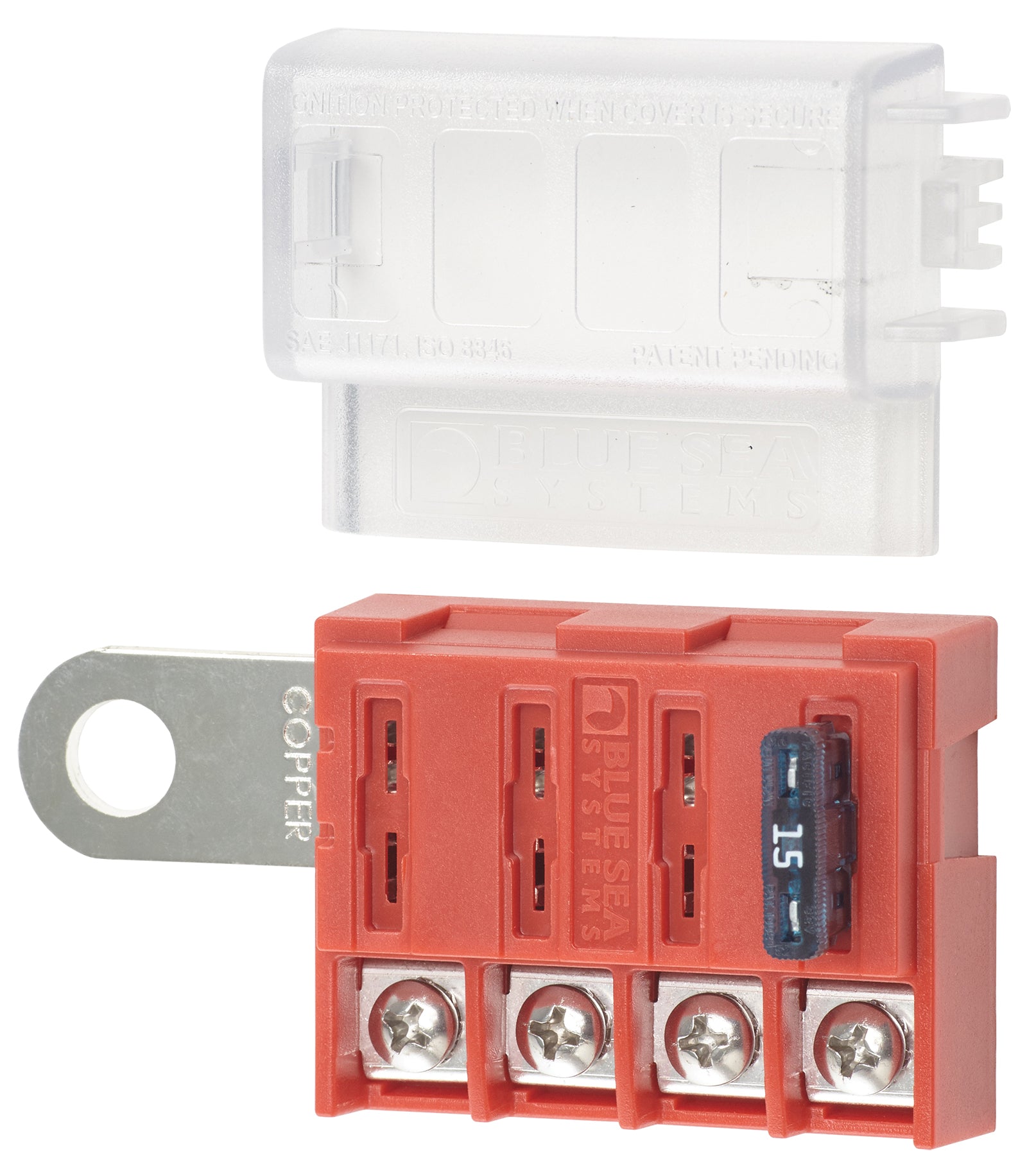 ST Blade Battery Terminal Mount Fuse Block