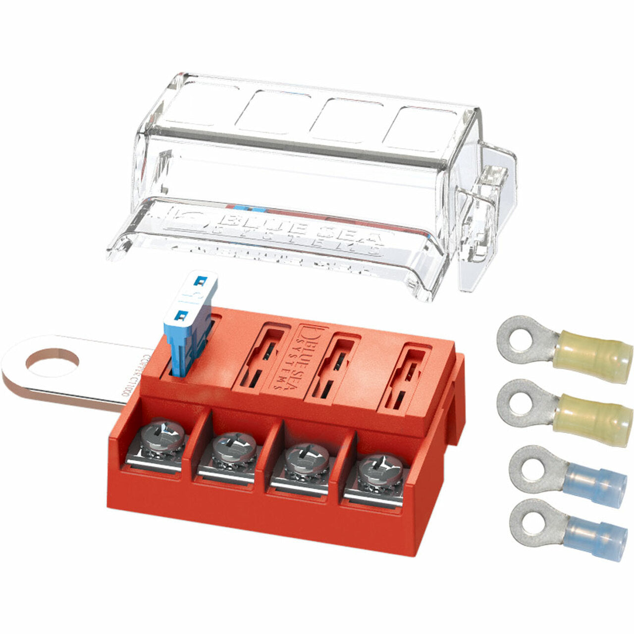 ST Blade Battery Terminal Mount Fuse Block
