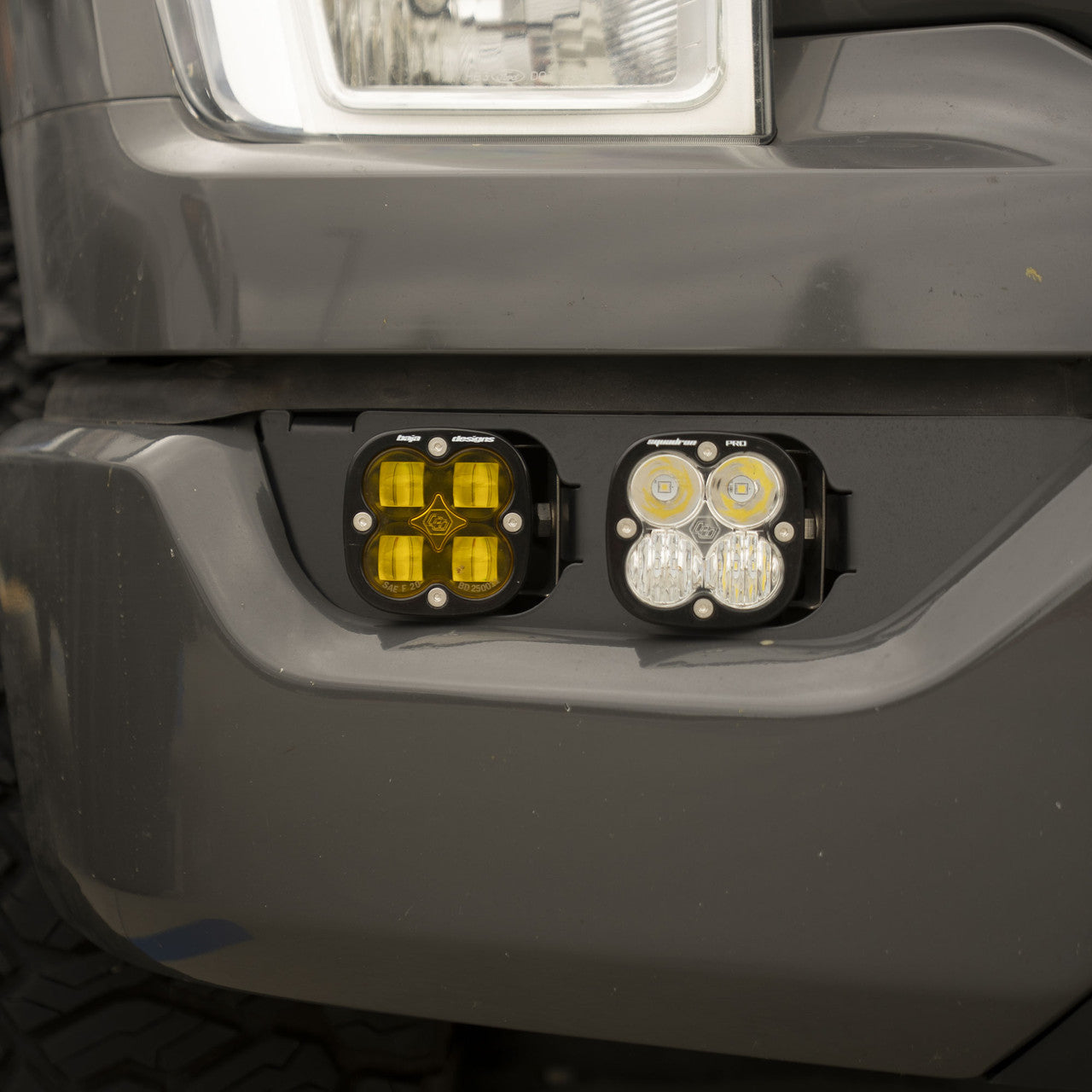 Ford Squadron SAE/Pro Fog Pocket Light Kit - Ford 2021-23 F-150; NOTE: w/ Daytime Running Lights (DRL)