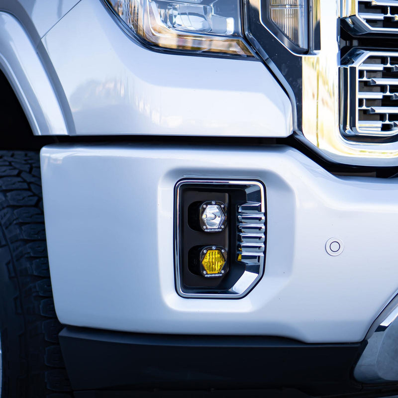 GMC S1 Dual Fog Pocket Light Kit - GMC 2019-22 Sierra 1500