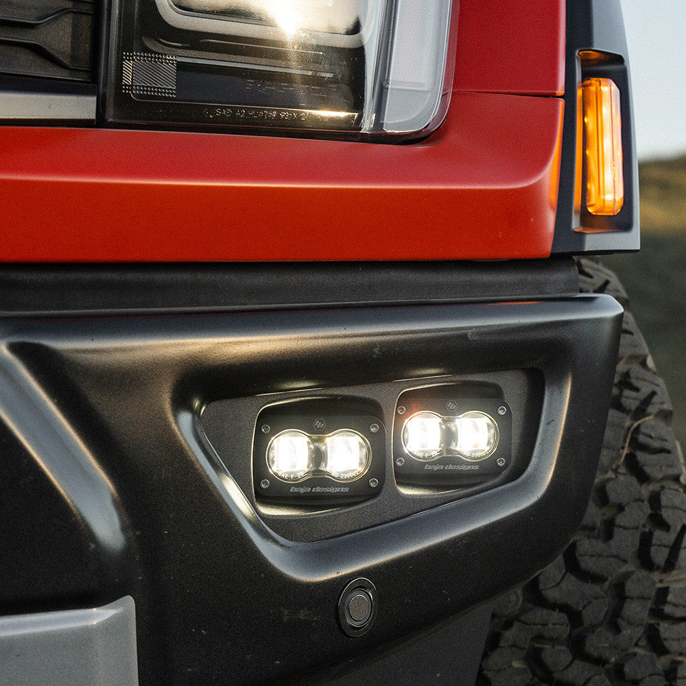 Ford Raptor S2 SAE Dual Fog Pocket Kit - Ford 2021-On F-150 Raptor, 2024-On F-150 Raptor 37/R