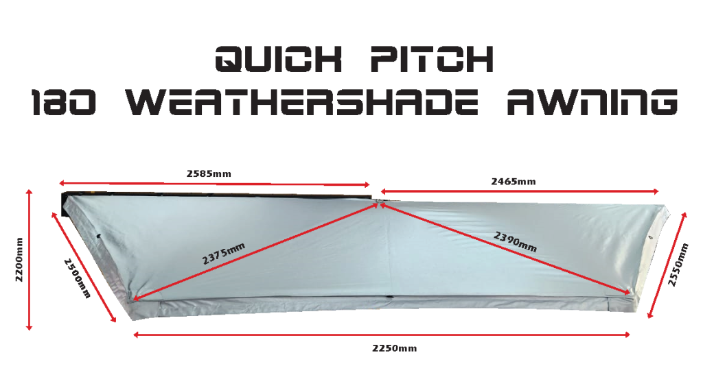 WEATHERSHADE 180 AWNING