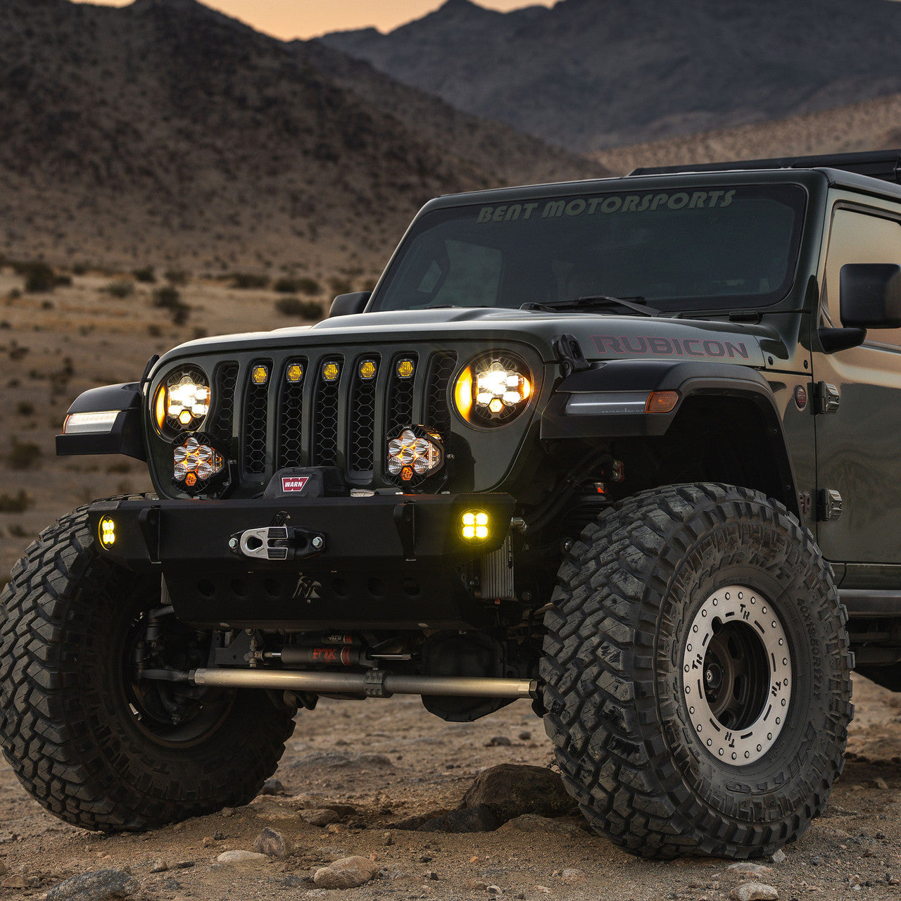 DOT LP6 LED Headlight Kit - Jeep 2018-2025 Wrangler JL; 2020-2025 Gladiator JT; NOTE w/Halogen Headlights