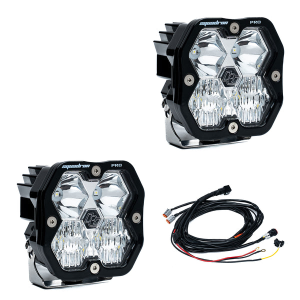 Squadron 2.0 Pro Black LED Auxiliary Light Pod (Pair) Universal