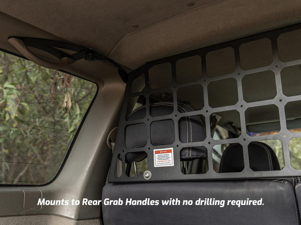 Light Cargo & Pet Barrier to suit Nissan Patrol Y61 GU