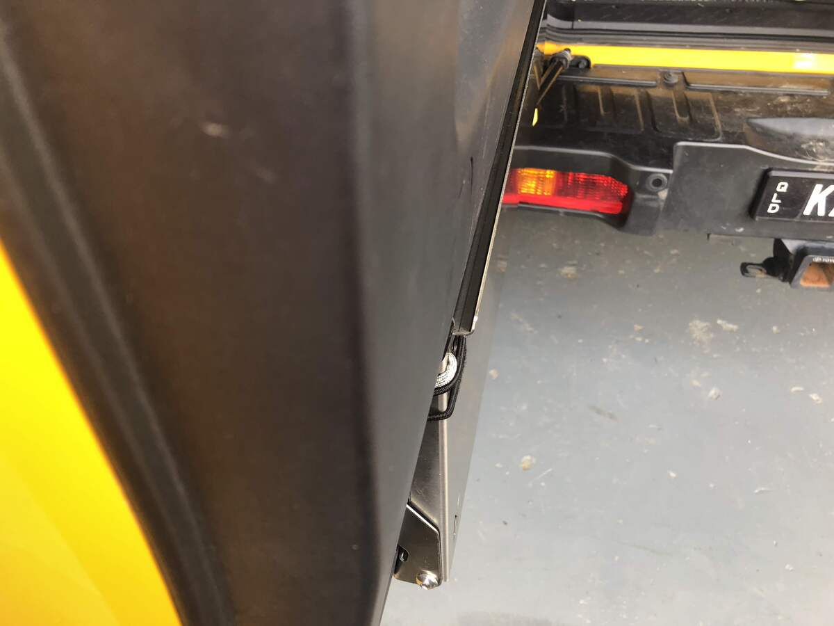Rear Door Drop Down Table to suit Toyota FJ Cruiser