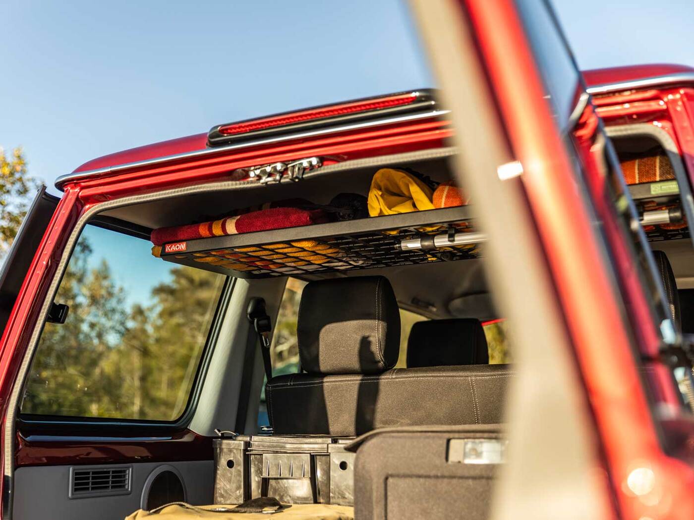 Standalone Rear Roof Shelf to suit Toyota Land Cruiser LC76