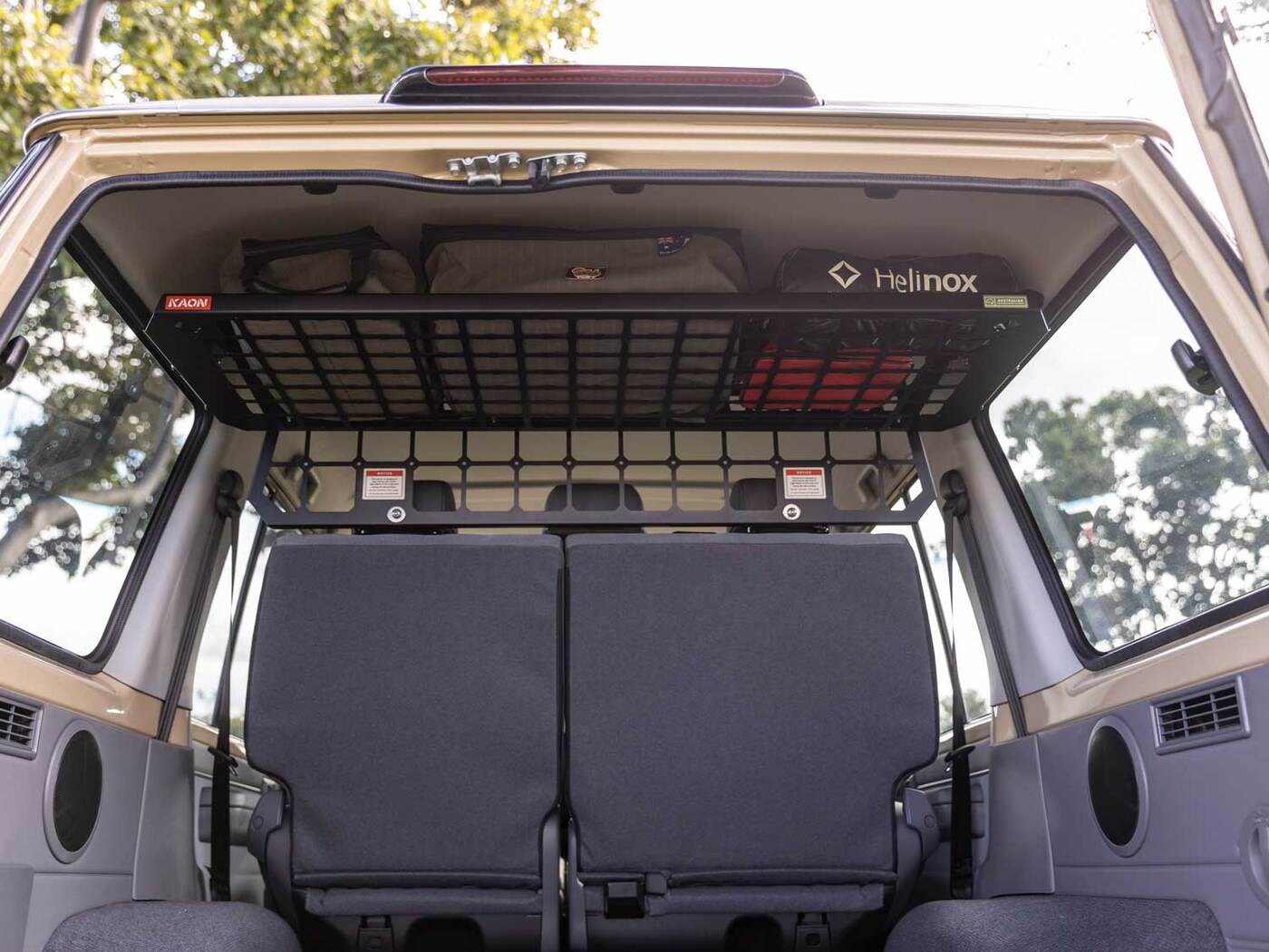 Standalone Rear Roof Shelf to suit Toyota Land Cruiser LC76