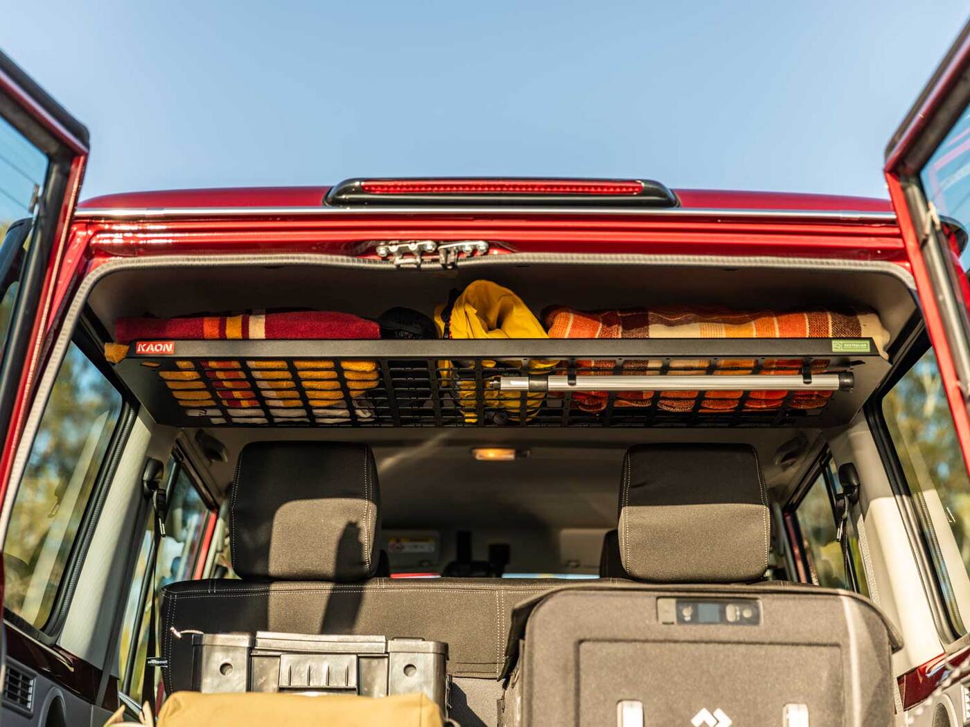 Standalone Rear Roof Shelf to suit Toyota Land Cruiser LC76