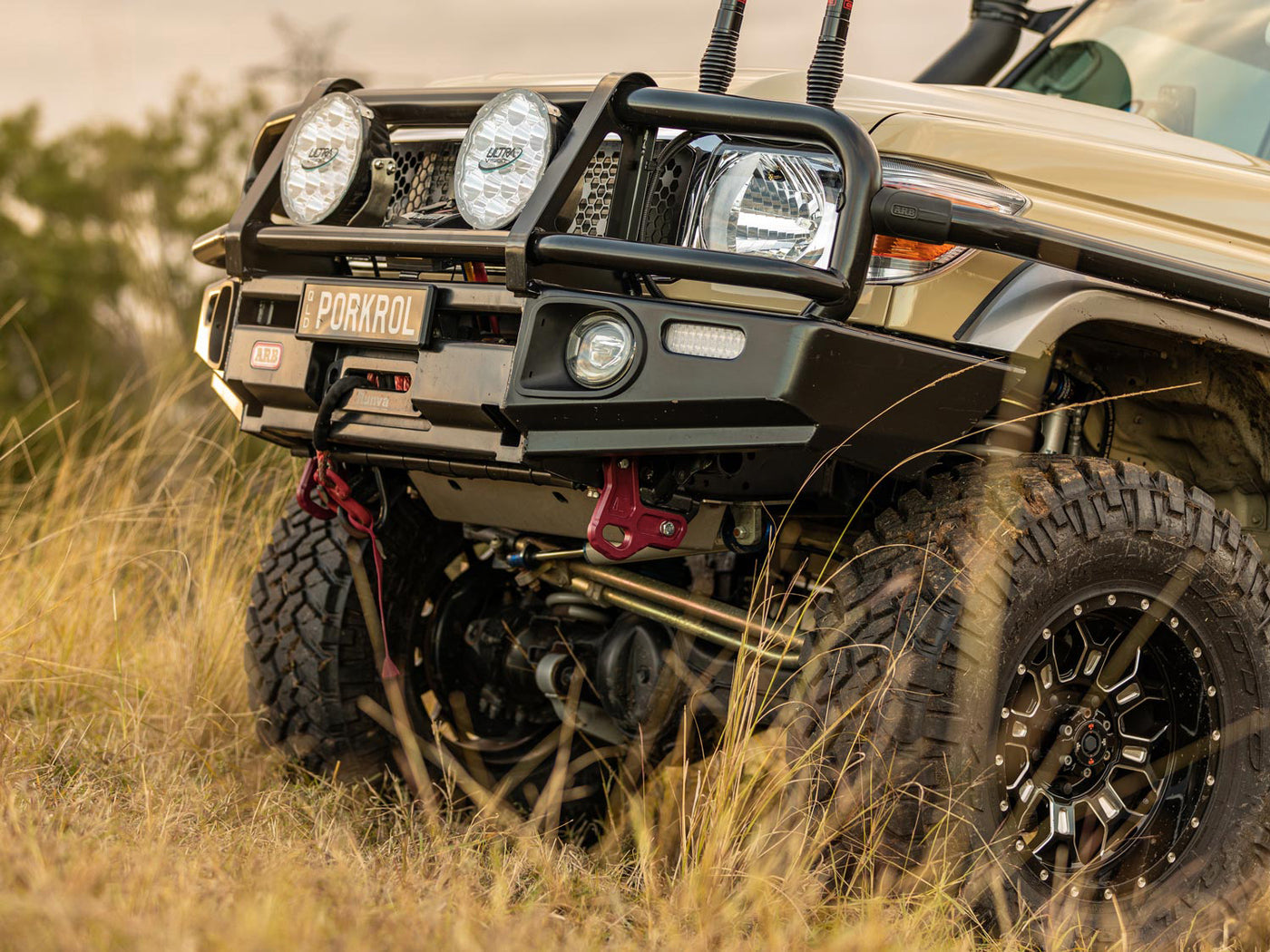 Recovery Tow Points to suit Toyota LandCruiser LC70