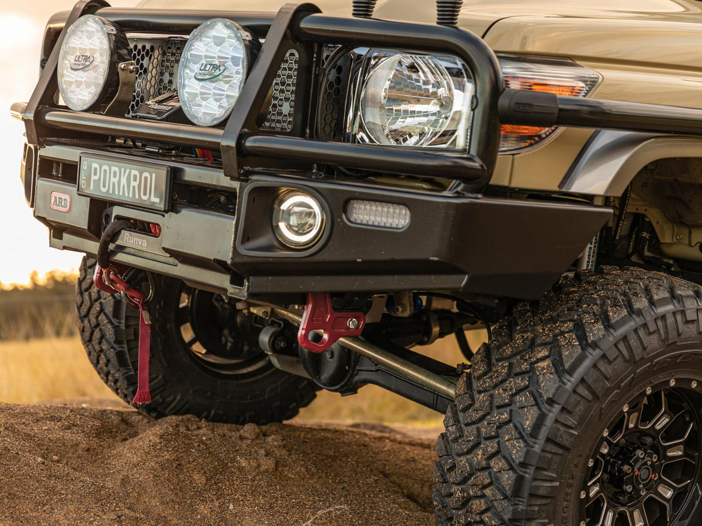Recovery Tow Points to suit Toyota LandCruiser LC70