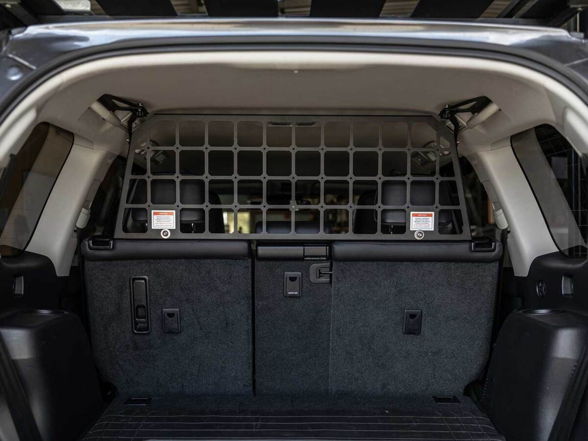 Light Cargo & Pet Barrier to suit Toyota Prado 150
