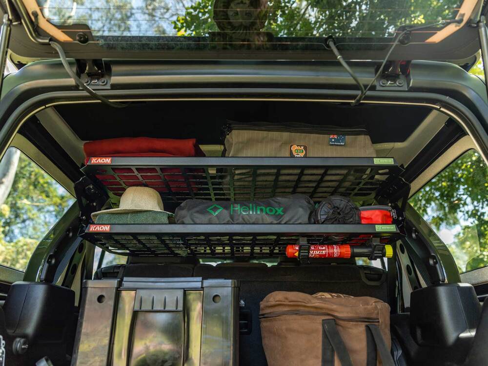 Standalone Rear Roof Shelf to suit Jeep Wrangler