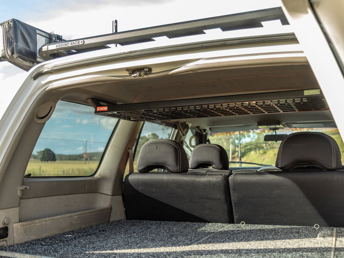 Standalone Rear Roof Shelf to suit Nissan Patrol GU Y61