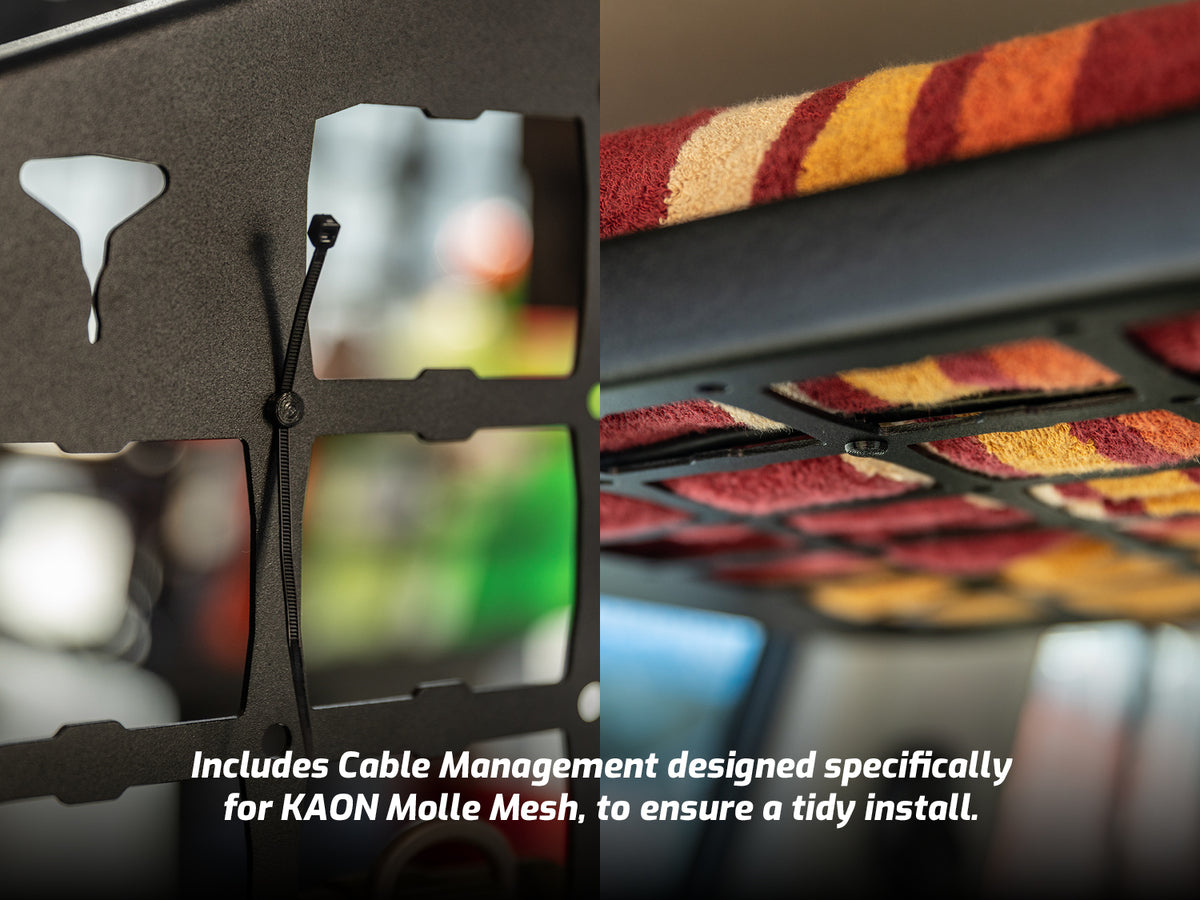 12V Electrical Panel to suit KAON Molle Mesh
