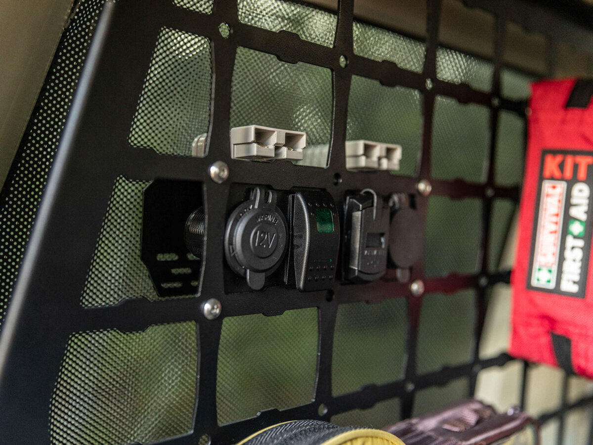 12V Electrical Panel to suit KAON Molle Mesh