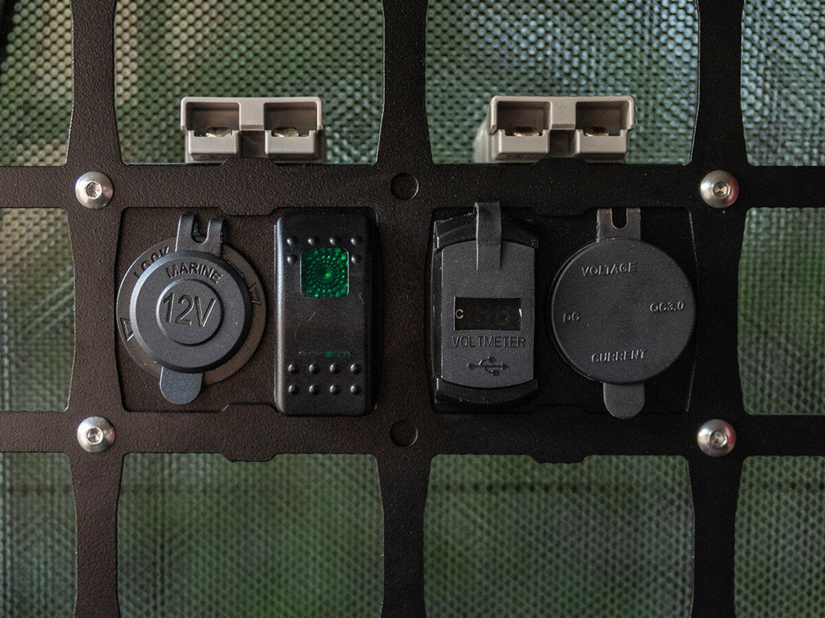 12V Electrical Panel to suit KAON Molle Mesh