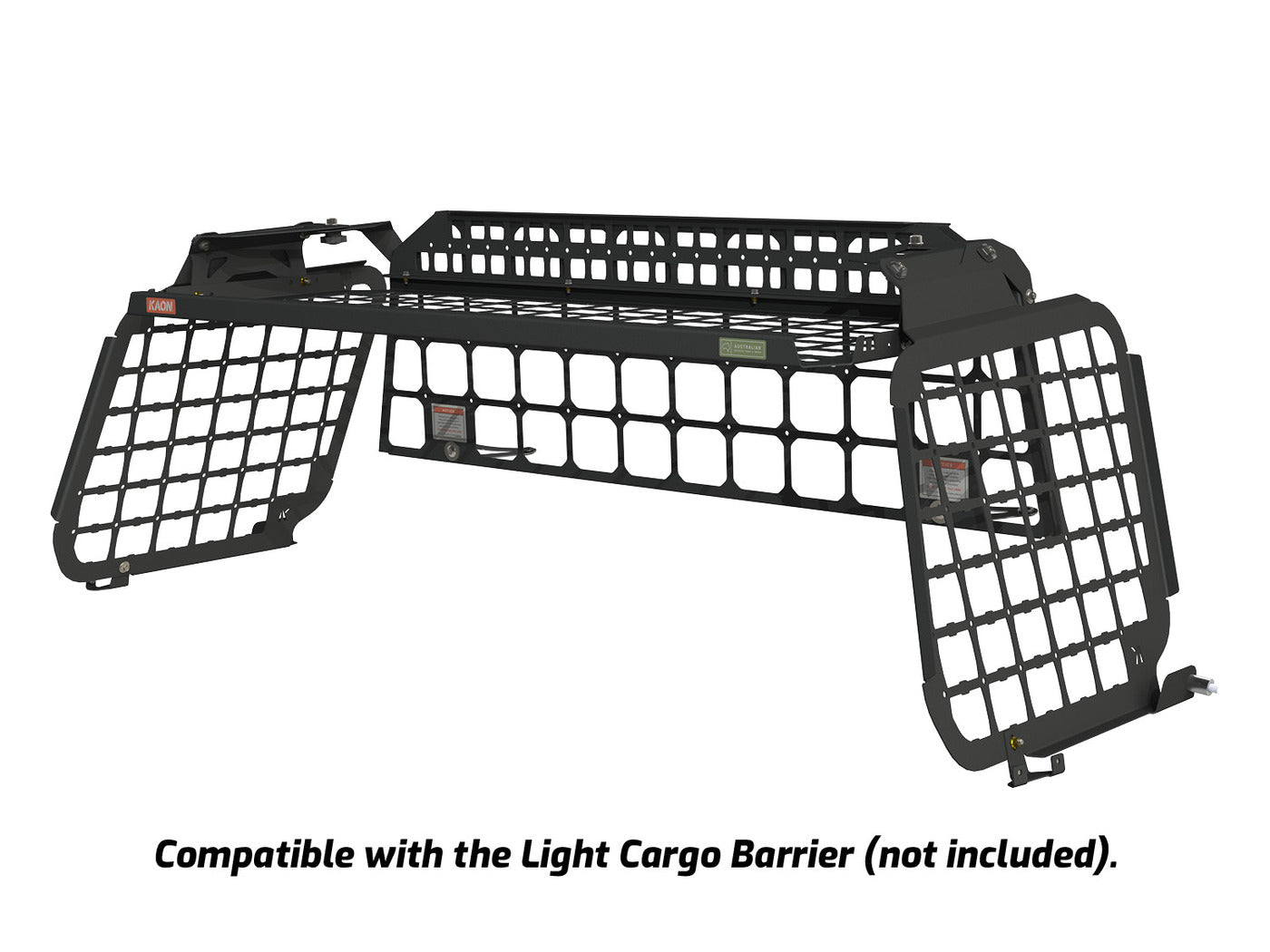 Standalone Rear Roof Shelf to suit Toyota Land Cruiser LC200