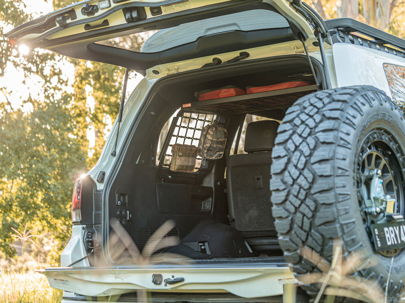Standalone Rear Roof Shelf to suit Toyota Land Cruiser LC200