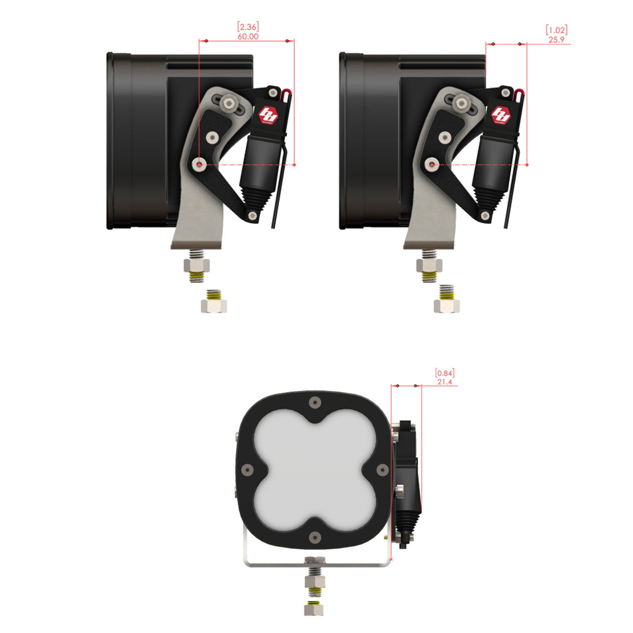 Reflex Light Actuator Kit – XL Standard Housing - Universal