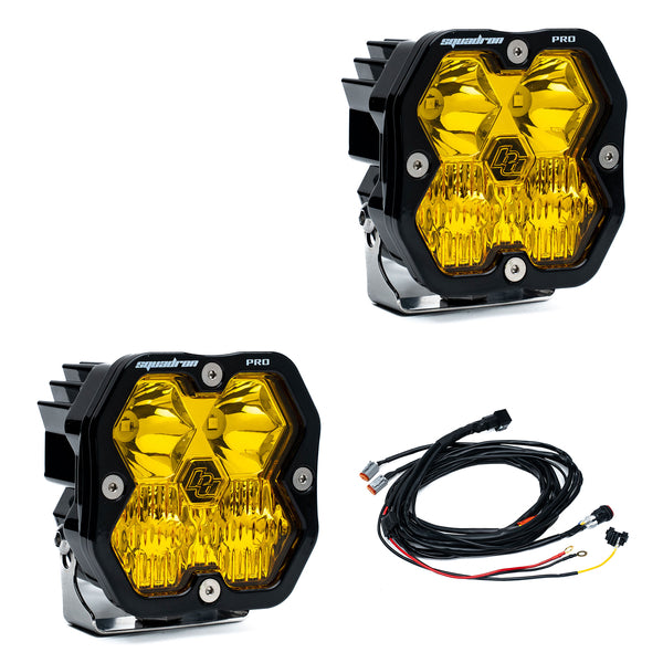 Squadron 2.0 Pro Black LED Auxiliary Light Pod (Pair) Universal