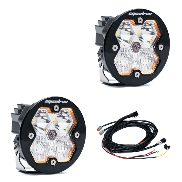 Squadron 2.0 Sport Black LED Light Pod (Pair) Universal