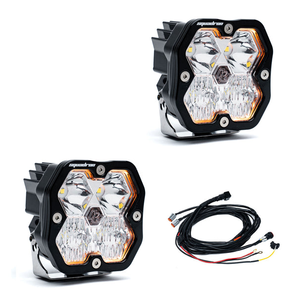 Squadron 2.0 Sport Black LED Light Pod (Pair) Universal