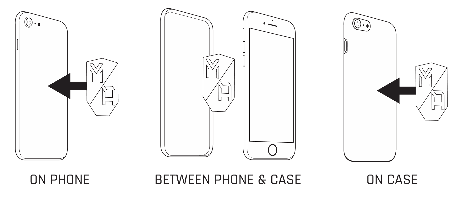 لوحات MobNetic (عبوة من قطعتين)