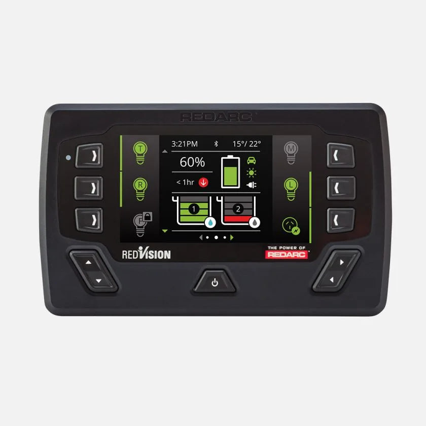 The Manager30 Battery Management System with Redvision Display and UK AC Plug