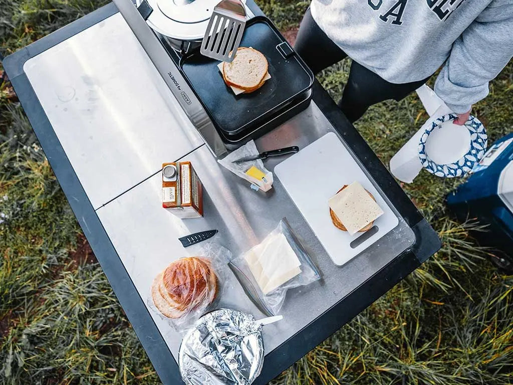 PRO STAINLESS STEEL  CAMP TABLE KIT (Under-Rack Table)