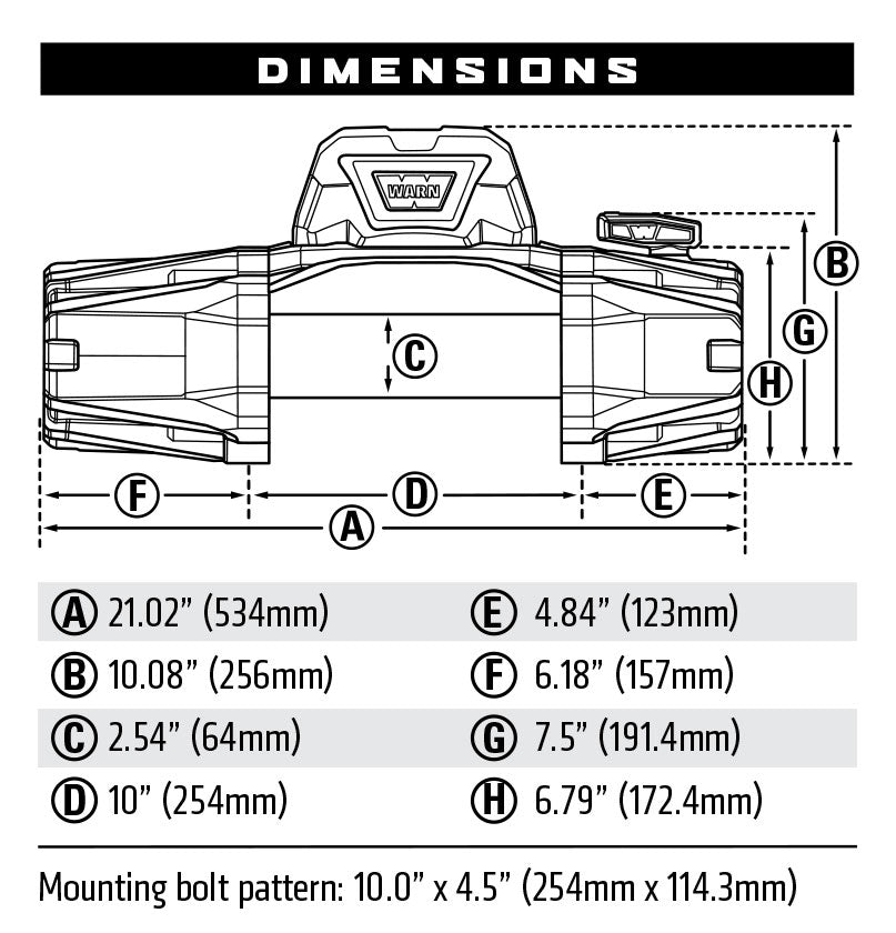 رافعات VR EVO 12-S من Warn