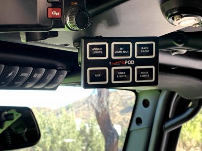 sPOD SOURCELT W/ MINI6 FOR UNIVERSAL W/ 36" BATTERY CABLES 6 Switches