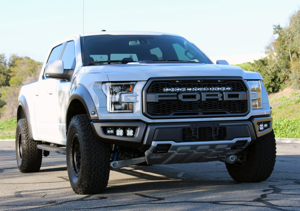 Ford Squadron/S2 Pro Fog Pocket Light Kit - Ford 2017-20 F-150; NOTE: Raptor