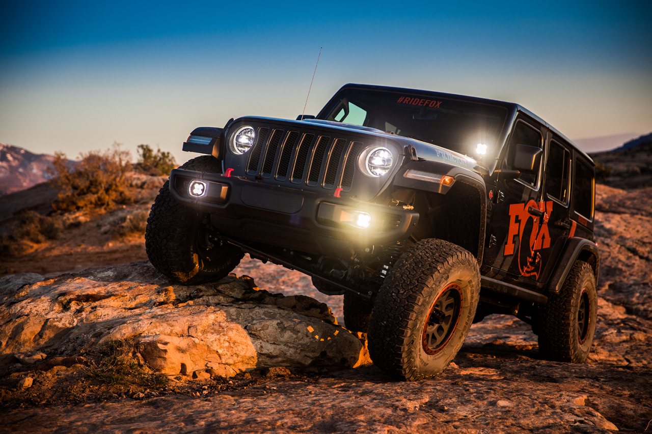FOX 2.0 JEEP WRANGLER JL REAR IFP SHOCK 0-1.5"