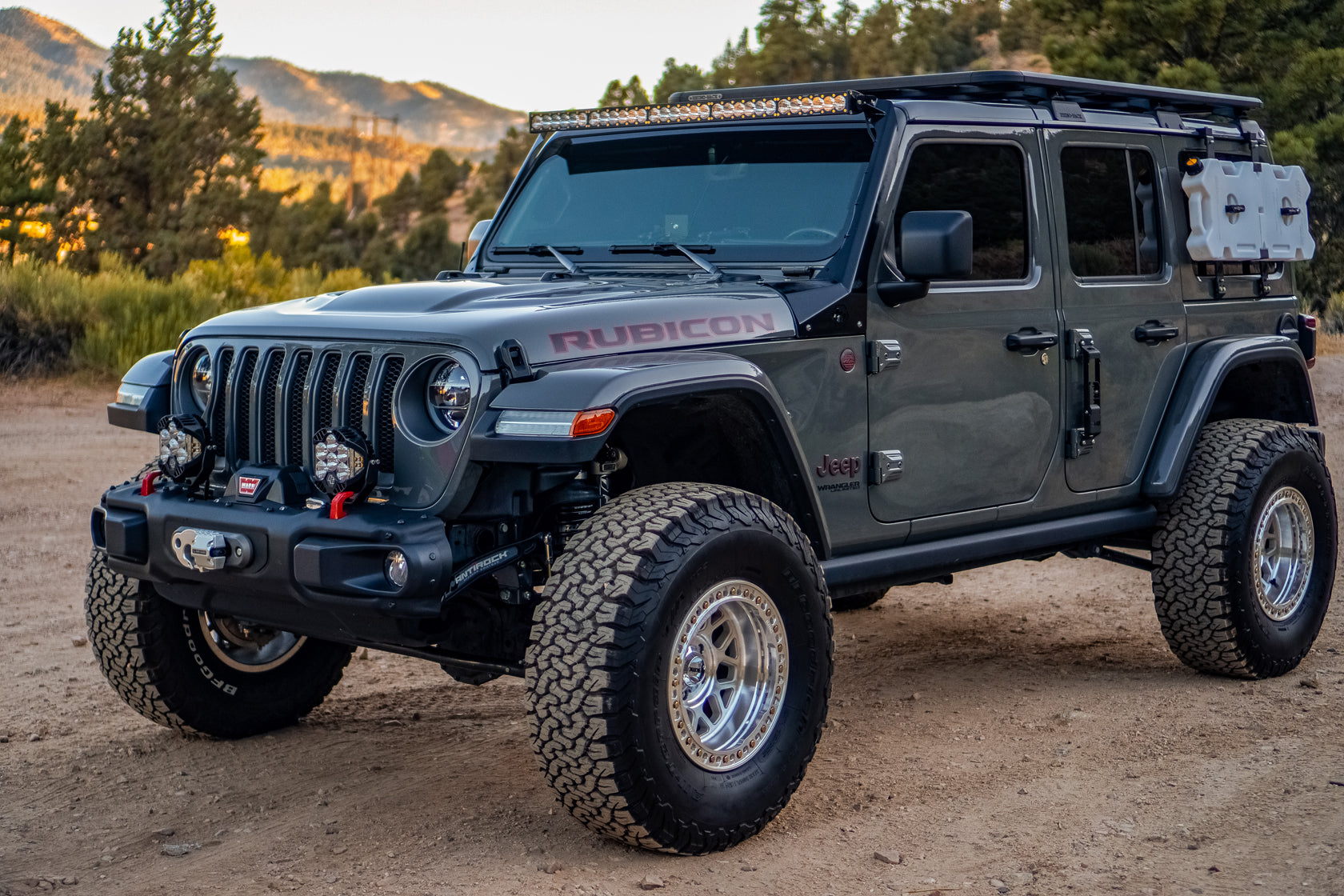 Jeep JL/JT  Roof Bar Kit 50'' S8