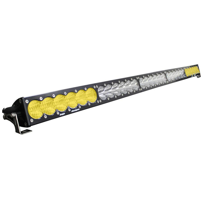 OnX6+ Straight LED Light Bars Dual Control Amber/White