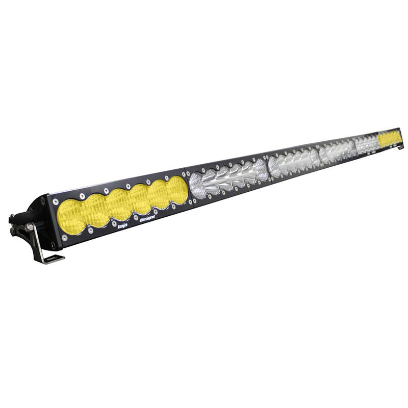 OnX6+ Straight LED Light Bars Dual Control Amber/White