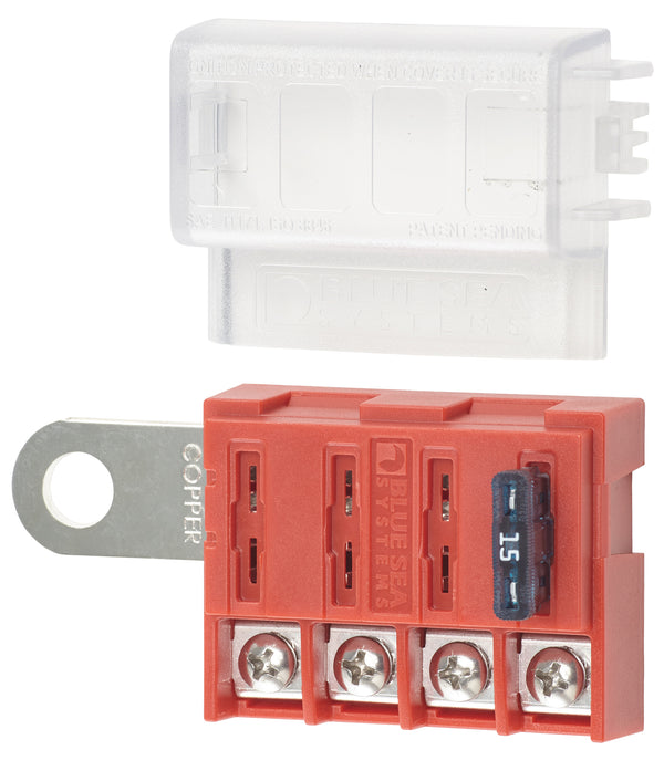 ST Blade Battery Terminal Mount Fuse Block