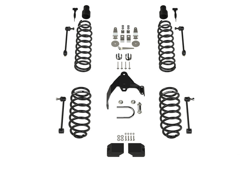 JK 2dr: 3” Coil Spring Base Lift Kit – No Shocks