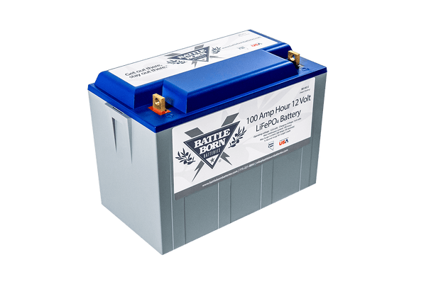 Battle Born 100 Ah 12V LiFePO4 Deep Cycle Battery