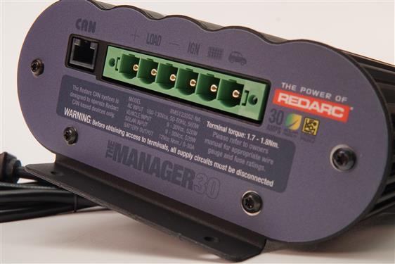 جهاز REDARC Manager30 لأنظمة إدارة البطارية
