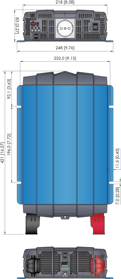 Cotek 1500 Watt Pure Sine Wave Inverter