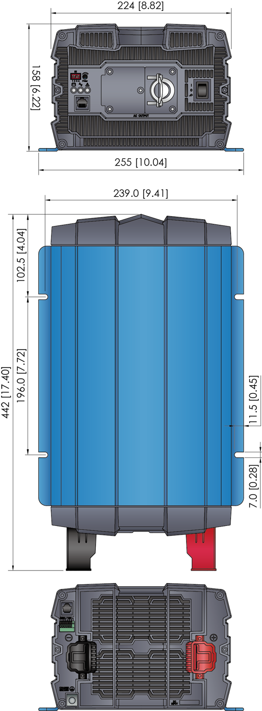 Cotek 3000 Watt Pure Sine Wave Inverter