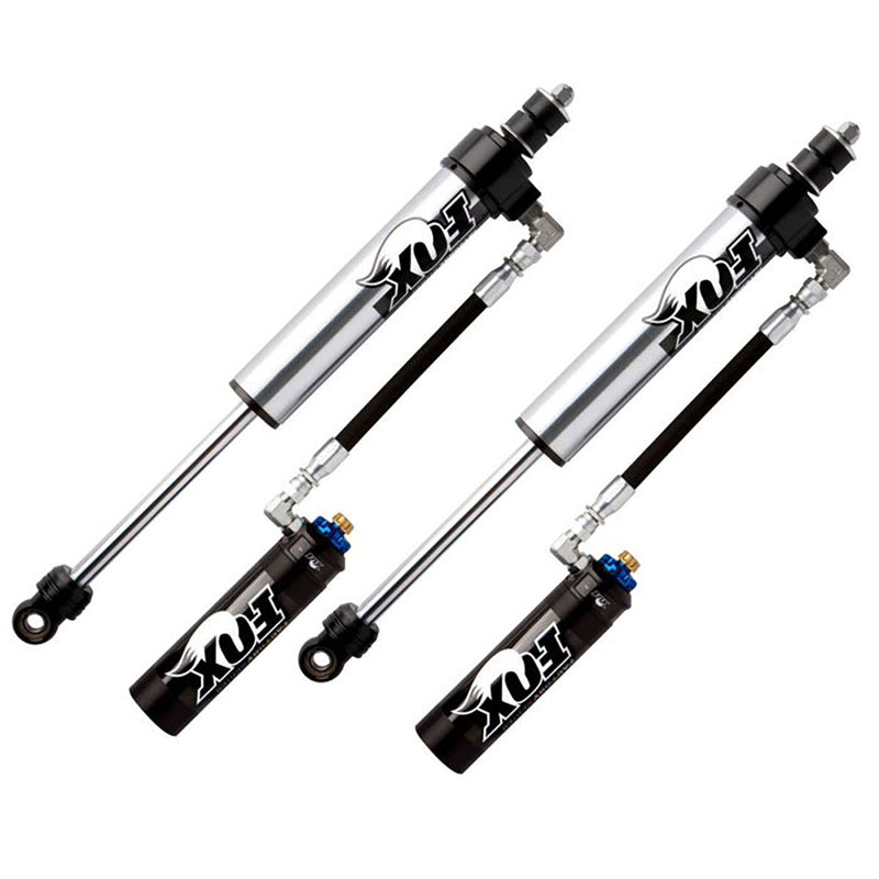 FOX 2.5 DSC Jeep Wrangler JK Front RESERVOIR SHOCK (PAIR) - ADJUSTABLE